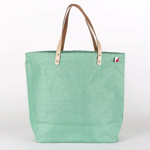 Big Tote Bags / Multi-Purpose Bag (Dark Blue / Light Green)