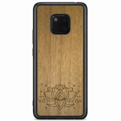 "Lotus Flower" Wooden Phone Case