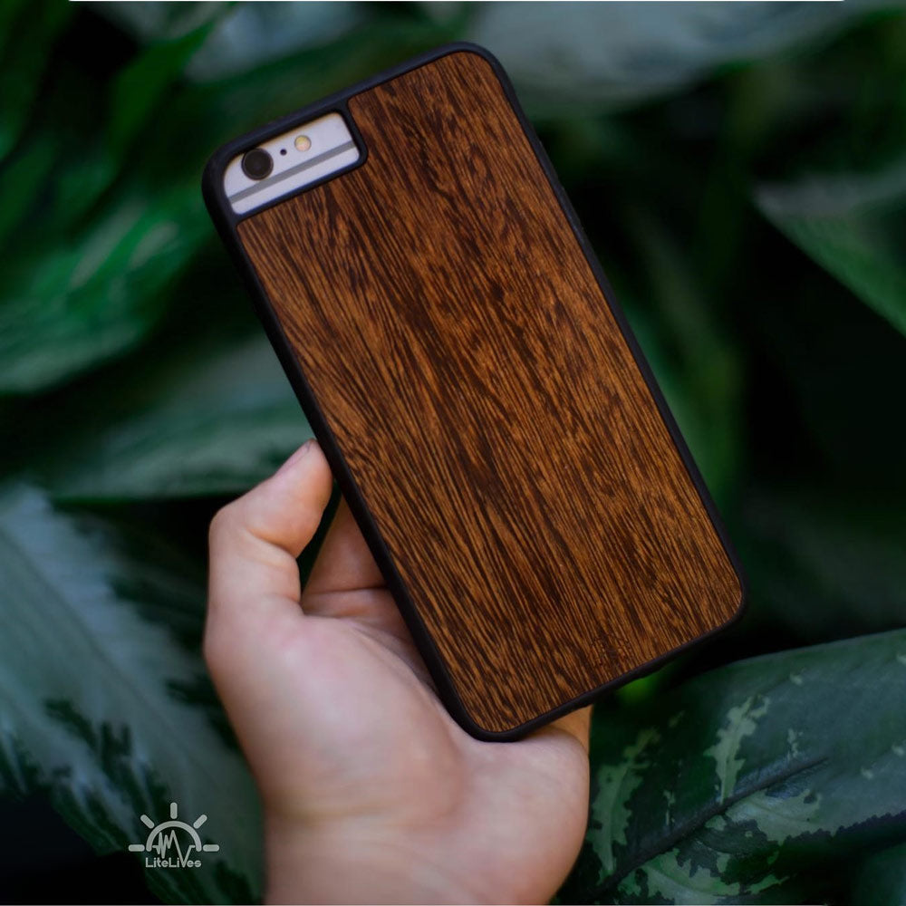 Sucupira Wood Phone Case (Google / Huawei / iPhone / Samsung Models)