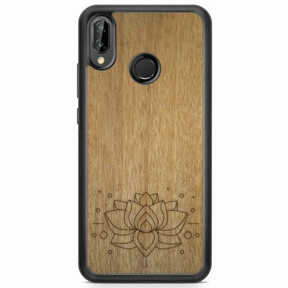 "Lotus Flower" Wooden Phone Case