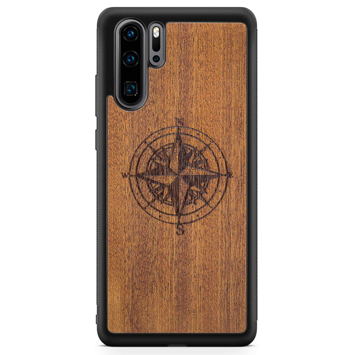 "Compass" Wooden Phone Case