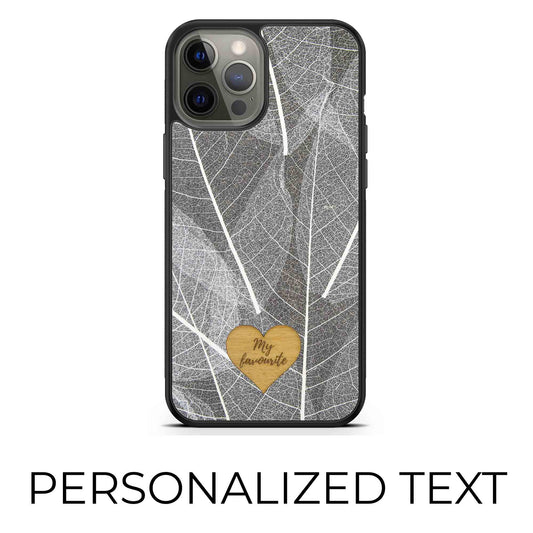 Personalized Skeleton Leaves Aromatic Phone Case