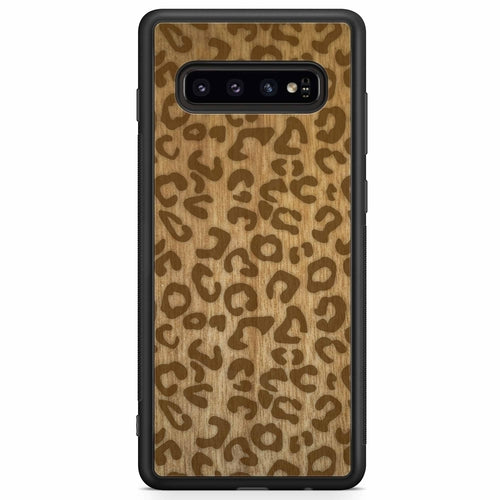 "Cheetah" Wooden Phone Case