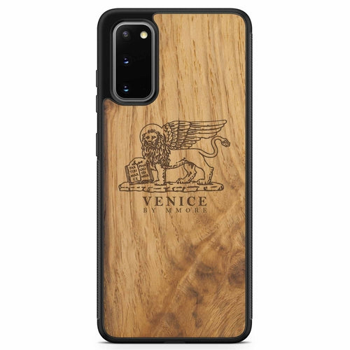 "The Venice" (The Lion of St. Marco) Wooden Phone Case