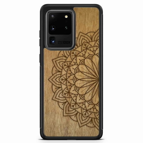 "Mandala" Wooden Phone Case