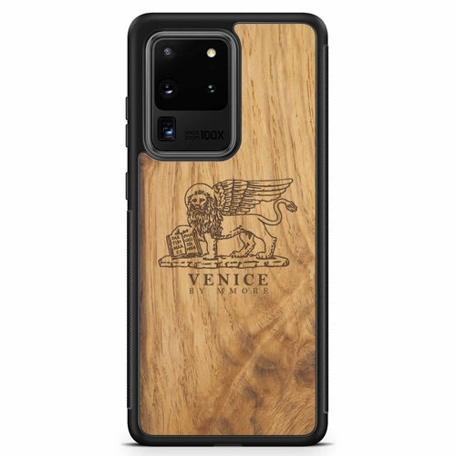 "The Venice" (The Lion of St. Marco) Wooden Phone Case