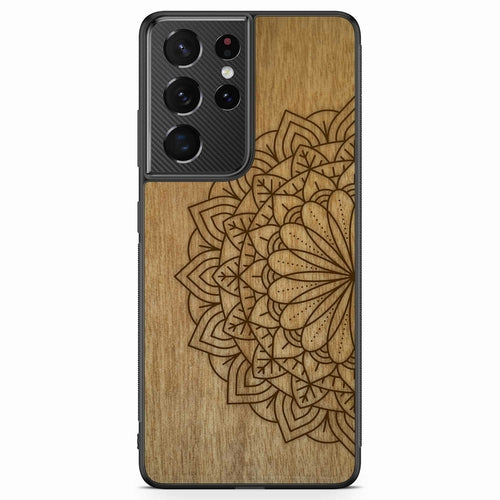 "Mandala" Wooden Phone Case