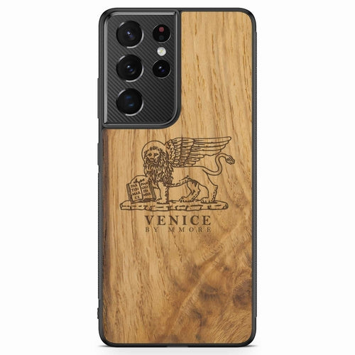 "The Venice" (The Lion of St. Marco) Wooden Phone Case