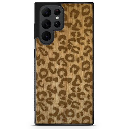 "Cheetah" Wooden Phone Case