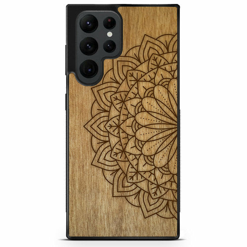 "Mandala" Wooden Phone Case