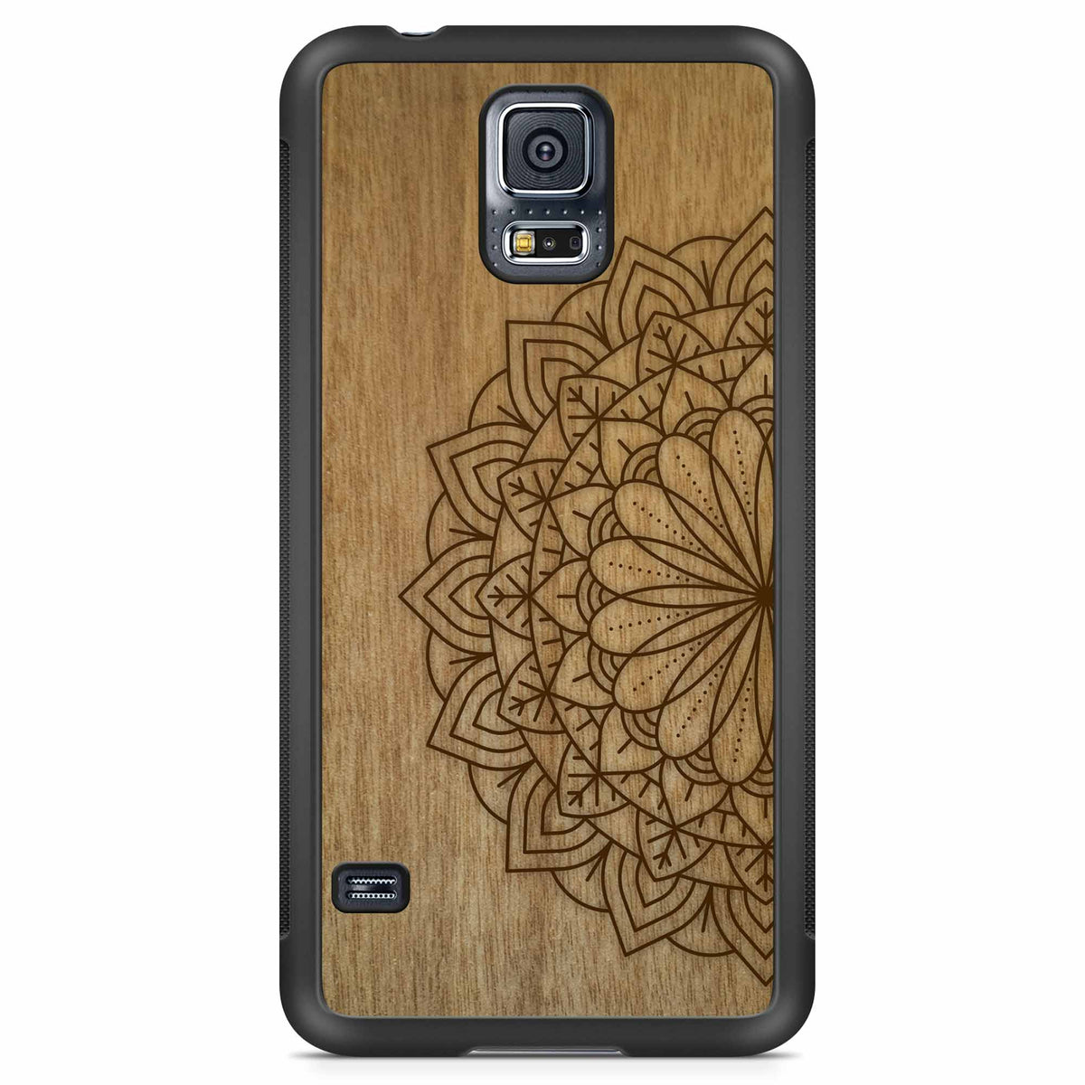 "Mandala" Wooden Phone Case