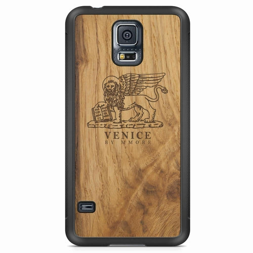 "The Venice" (The Lion of St. Marco) Wooden Phone Case