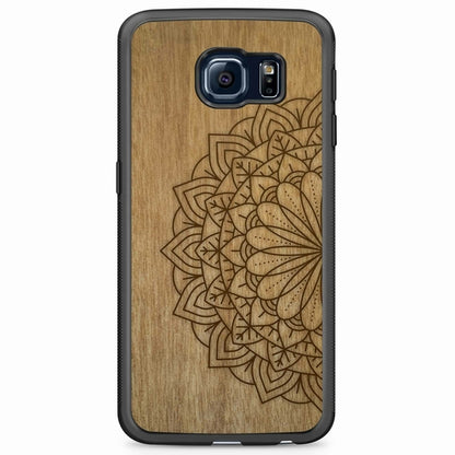 "Mandala" Wooden Phone Case