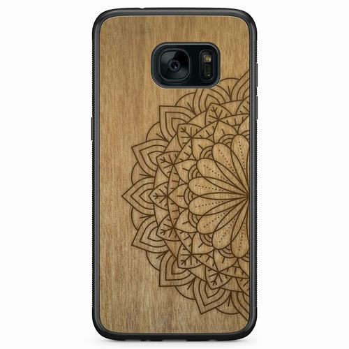 "Mandala" Wooden Phone Case