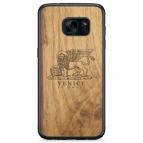 "The Venice" (The Lion of St. Marco) Wooden Phone Case