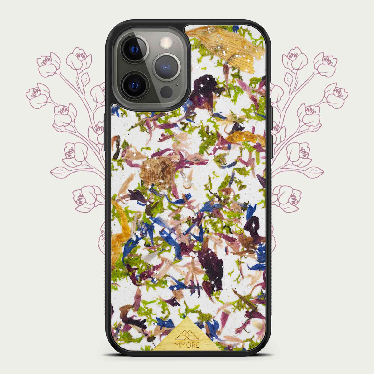 Crystal Meadow Aromatic Phone Case (with Swarovski Crystals)