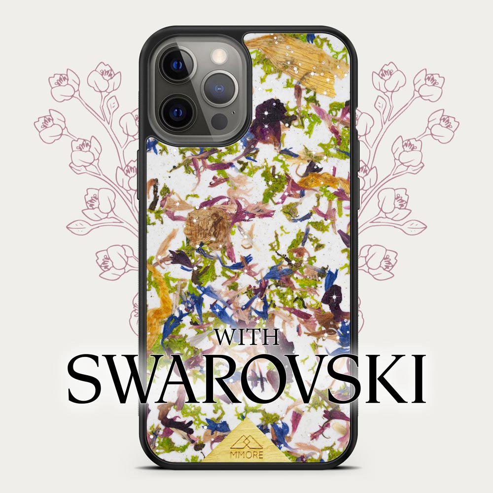 Crystal Meadow Aromatic Phone Case (with Swarovski Crystals)