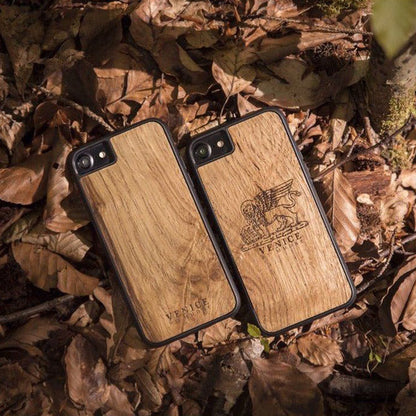 "The Venice" (The Lion of St. Marco) Wooden Phone Case
