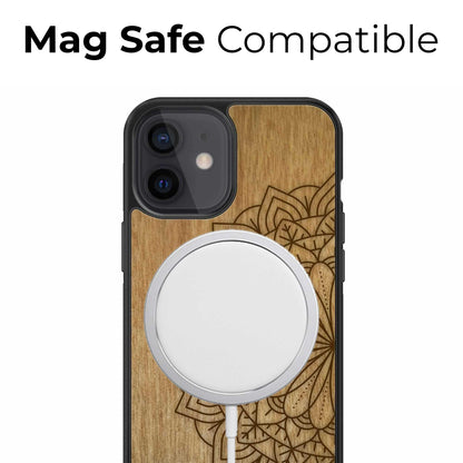 "Mandala" Wooden Phone Case