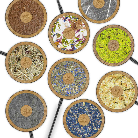 15W Fast Wireless Charger (Organic and Wood Materials)