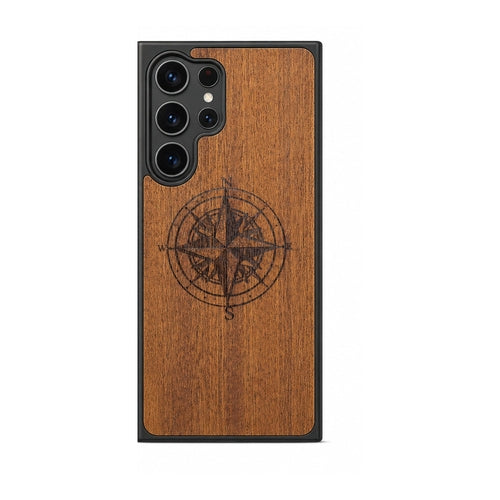 "Compass" Wooden Phone Case