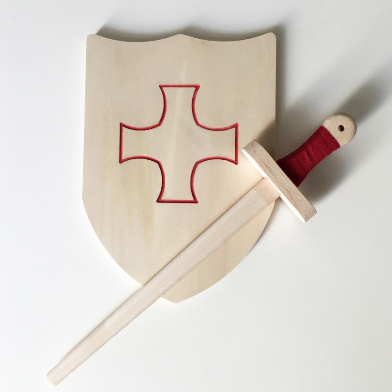 Wooden Sword and Shield