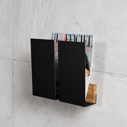 Modern Wall Magazine Rack ("WINGS")