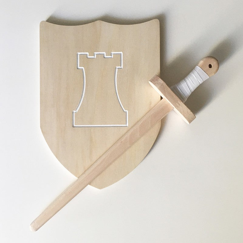 Wooden Sword and Shield