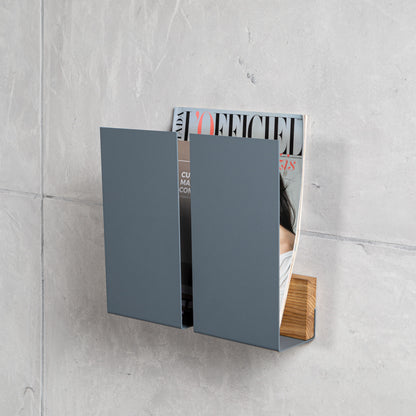 Modern Wall Magazine Rack ("WINGS")