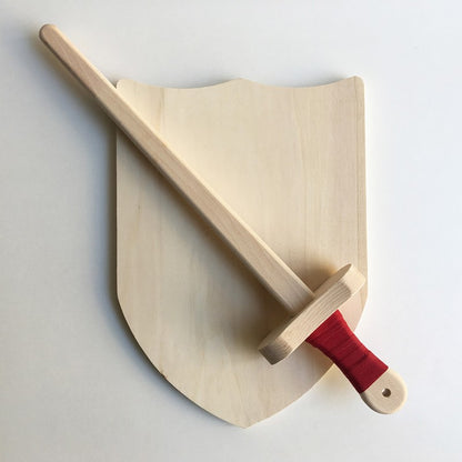 Wooden Sword and Shield