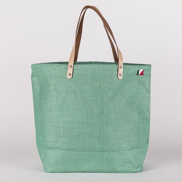 Big Tote Bags / Multi-Purpose Bag (Dark Blue / Light Green)