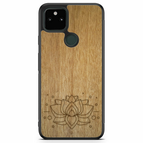 "Lotus Flower" Wooden Phone Case