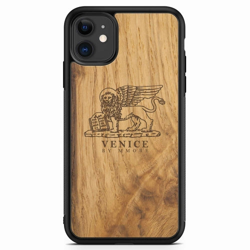 "The Venice" (The Lion of St. Marco) Wooden Phone Case