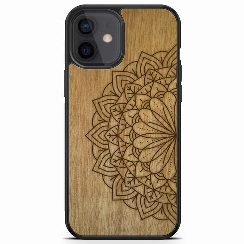 "Mandala" Wooden Phone Case