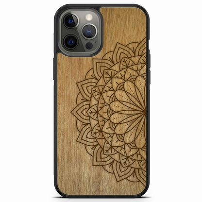 "Mandala" Wooden Phone Case