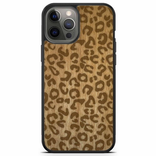 "Cheetah" Wooden Phone Case