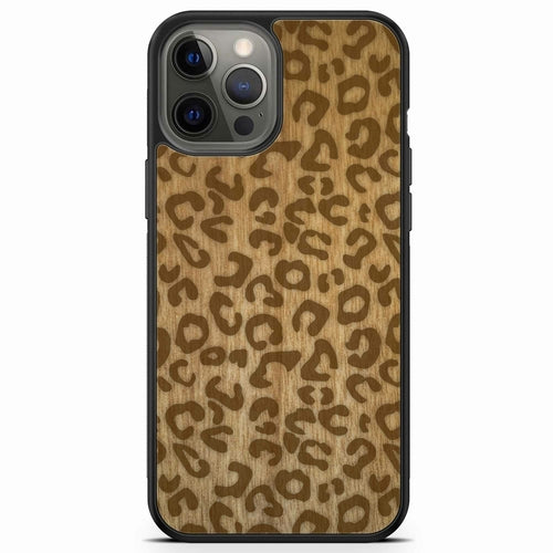 "Cheetah" Wooden Phone Case