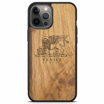 "The Venice" (The Lion of St. Marco) Wooden Phone Case