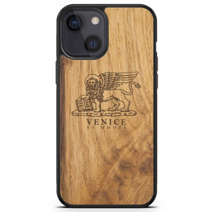 "The Venice" (The Lion of St. Marco) Wooden Phone Case