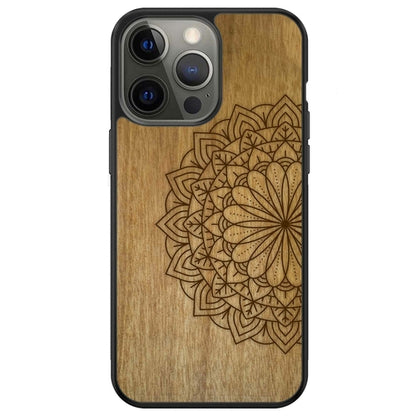 "Mandala" Wooden Phone Case