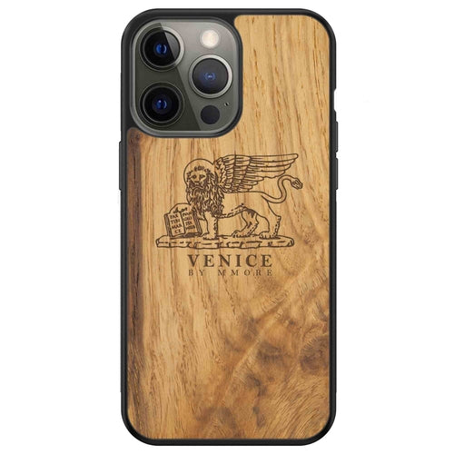 "The Venice" (The Lion of St. Marco) Wooden Phone Case