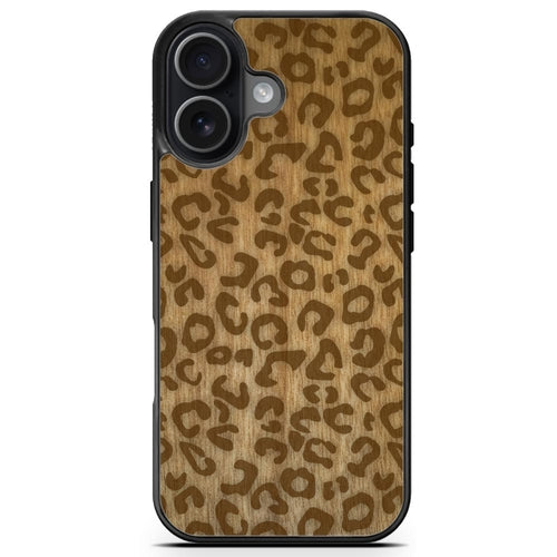 "Cheetah" Wooden Phone Case