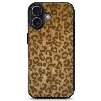 "Cheetah" Wooden Phone Case