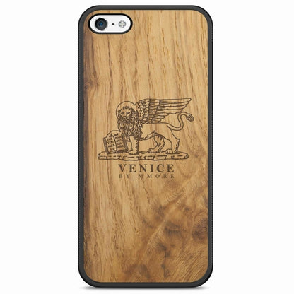 "The Venice" (The Lion of St. Marco) Wooden Phone Case