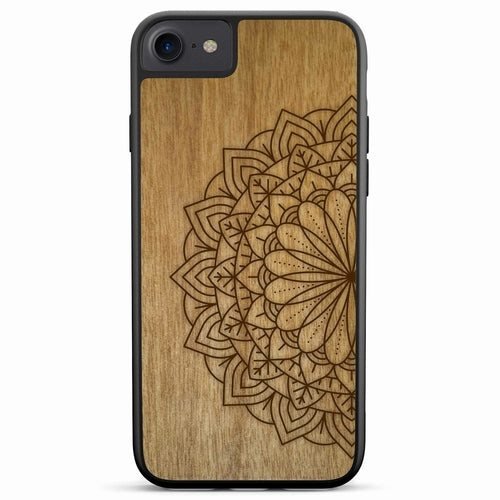 "Mandala" Wooden Phone Case