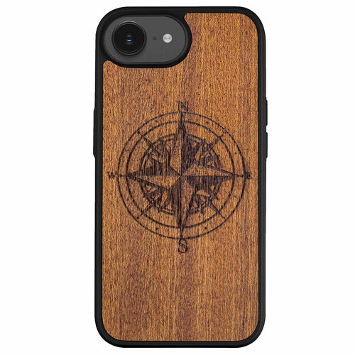 "Compass" Wooden Phone Case