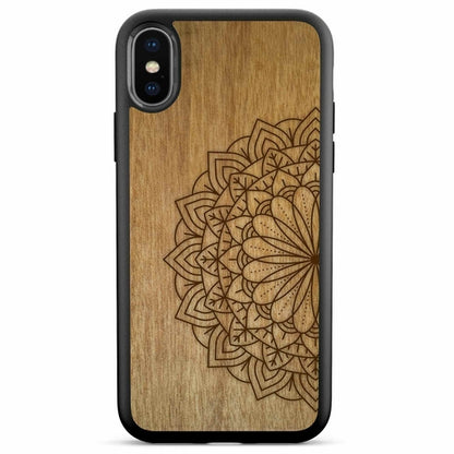 "Mandala" Wooden Phone Case