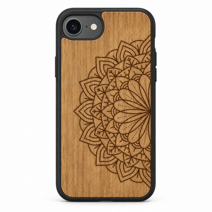"Mandala" Wooden Phone Case