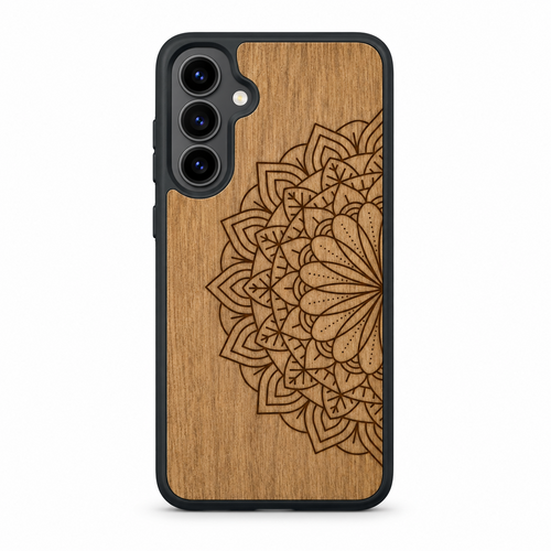 "Mandala" Wooden Phone Case