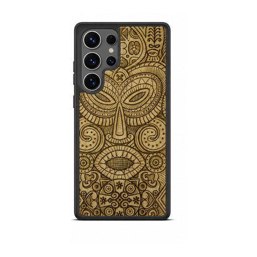 "Mandala" Wooden Phone Case